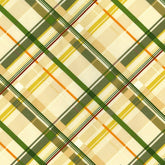 John Louden Korean Made American Designer Checks Print Fabric (JLA0020 Cream)